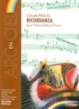 RICORDANZA CELLO AND PIANO cover